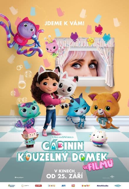 Gábinin kouzelný domek ve filmu